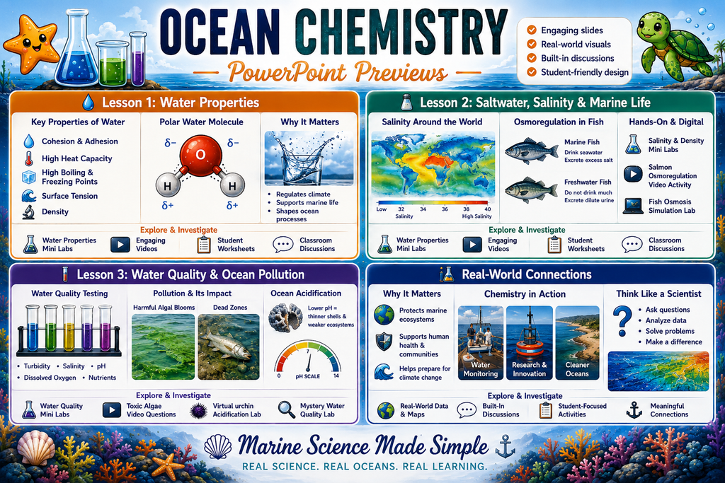 Ocean Chemistry Unit Bundle