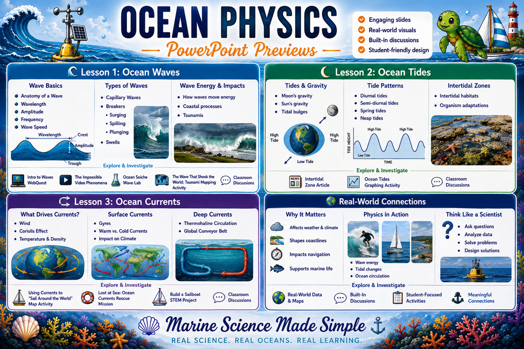 Ocean Physics Unit Bundle